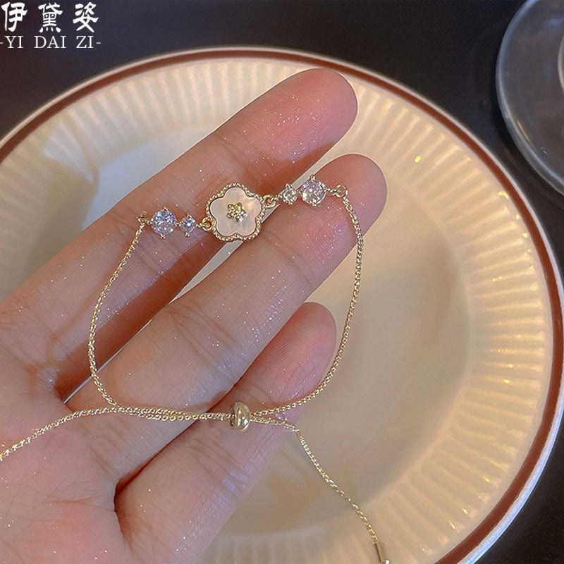 Pulsera de flor cute