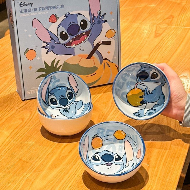 Set de tazones de stich