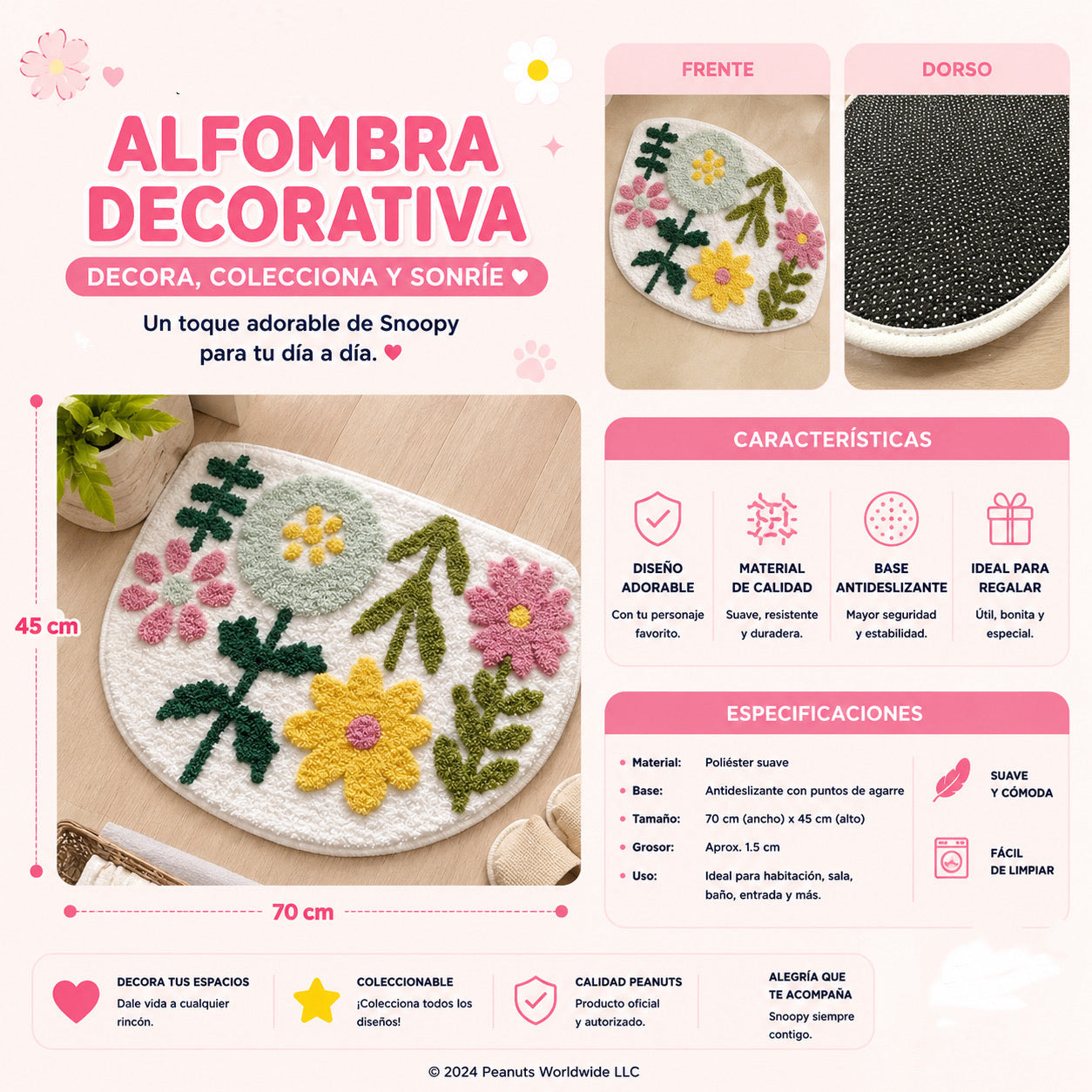 Alfombra de flores