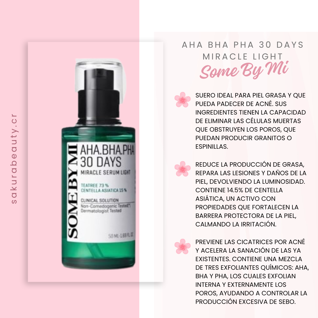 Serum AHA BHA PHA 30 Days Miracle Light - Some by Mi