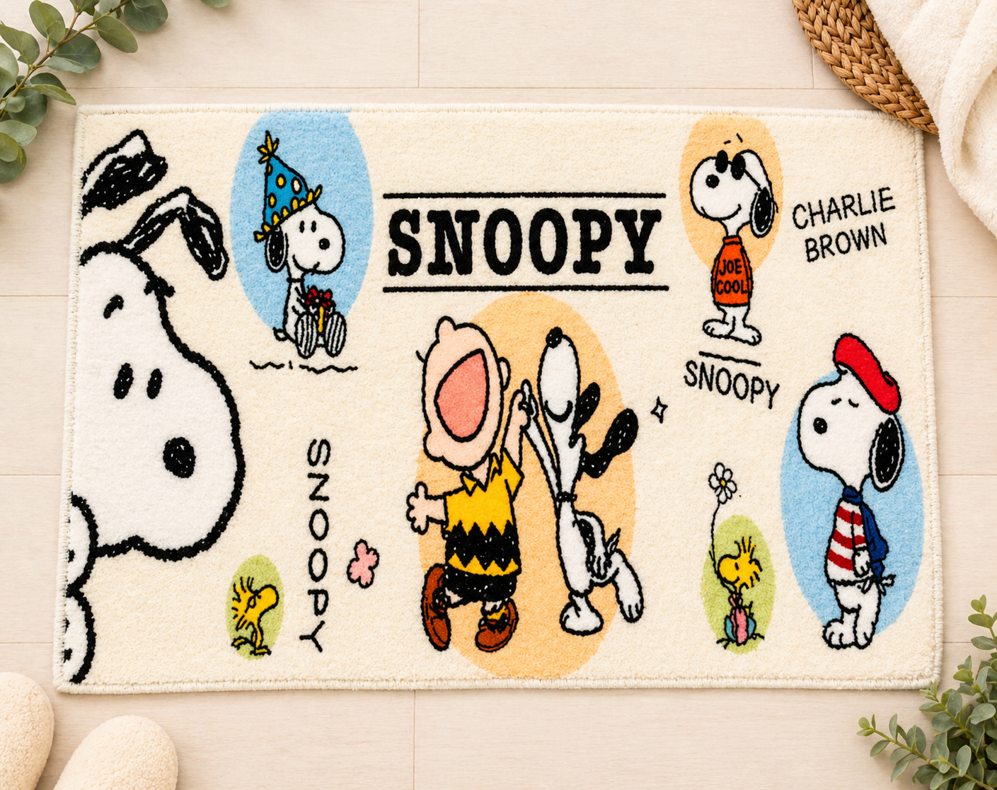 Alfombra de Snoopy para tu hogar