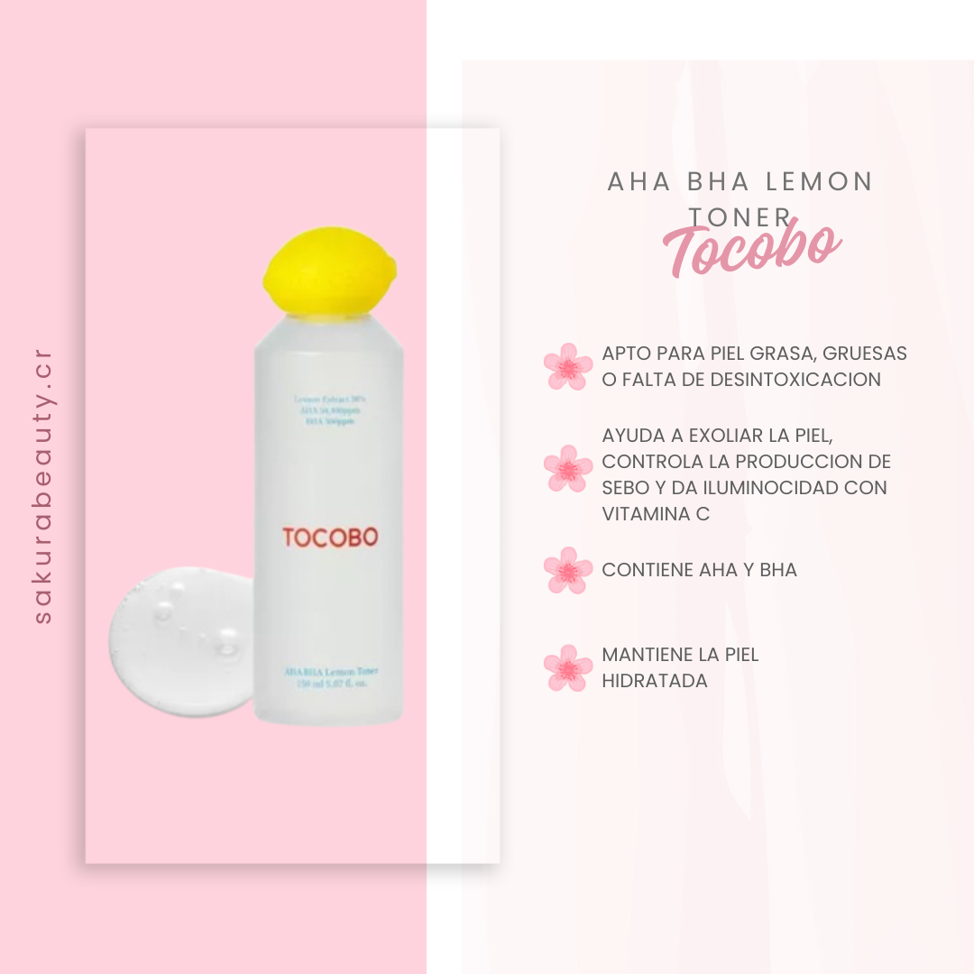 Tónico AHA BHA Lemon - Tocobo