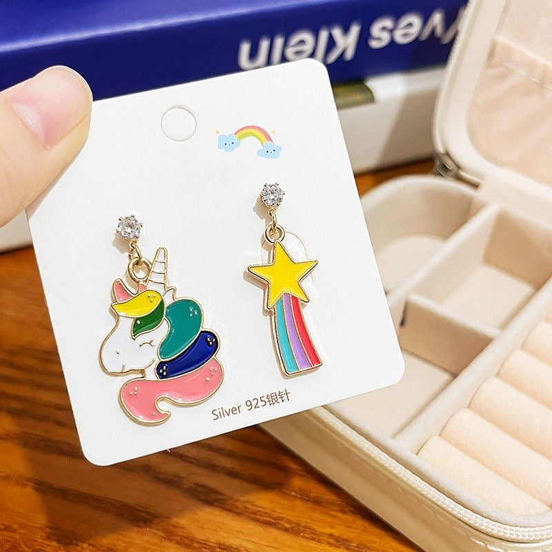 Aretitos unicornio