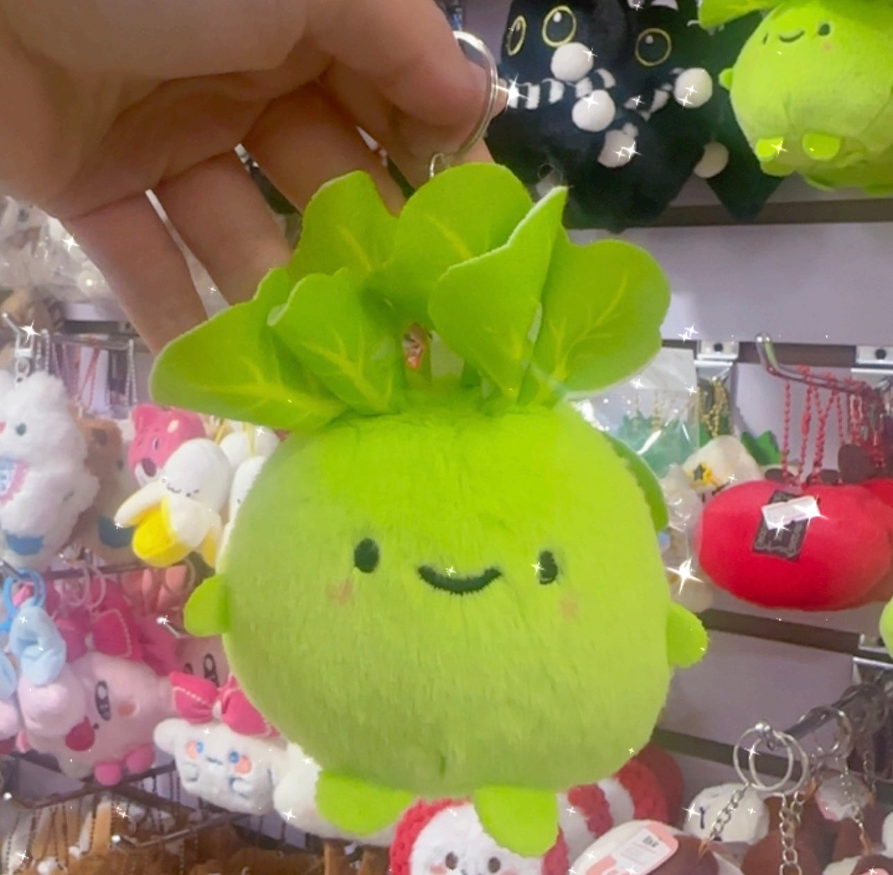 Llavero cute de rábano