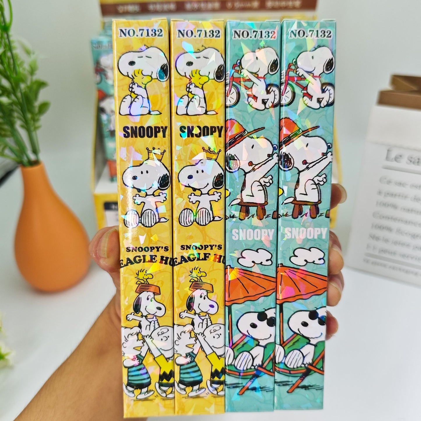 Lapiceros negro Snoopy