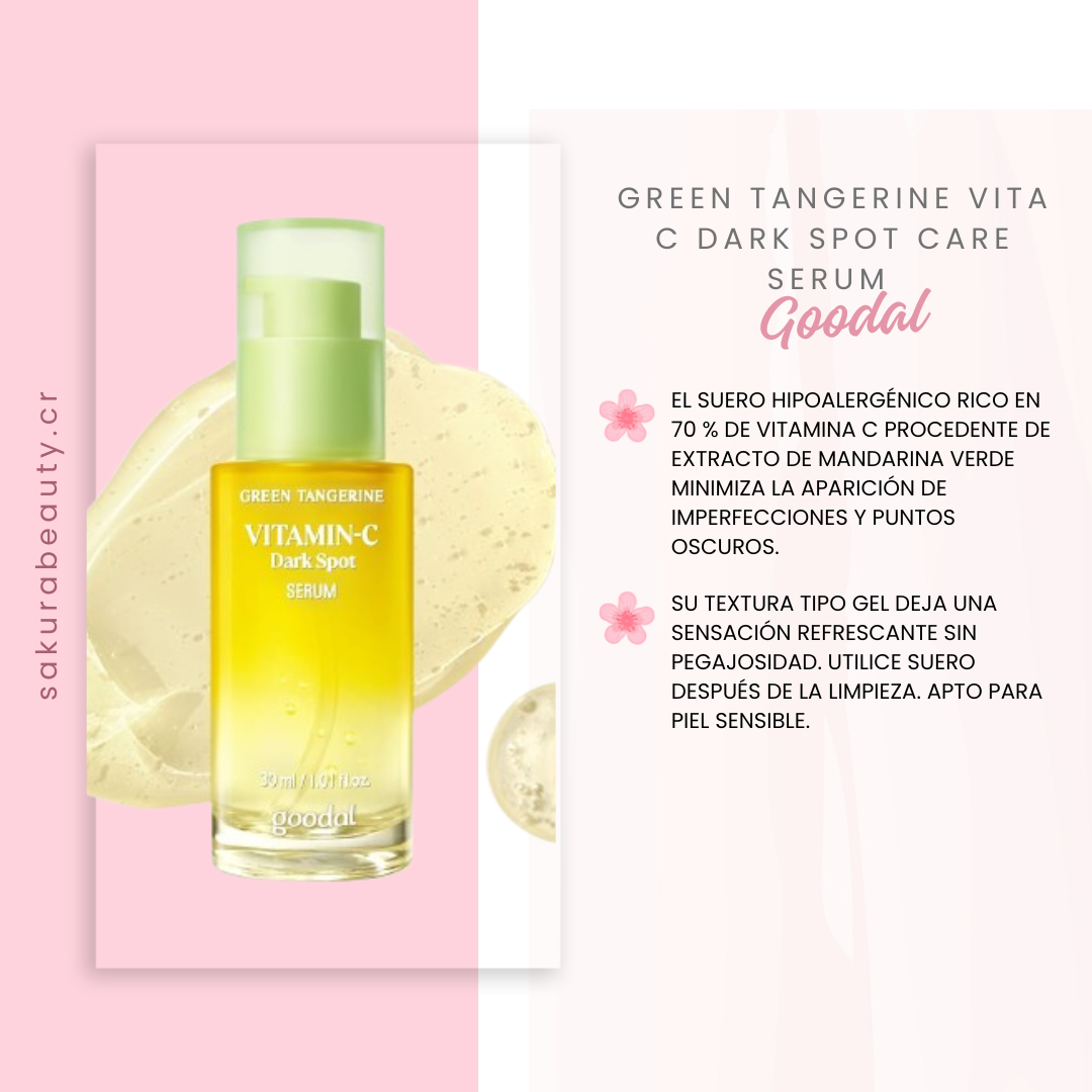 Serum GREEN TANGERINE VITA C DARK SPOT CARE SERUM - Goodal