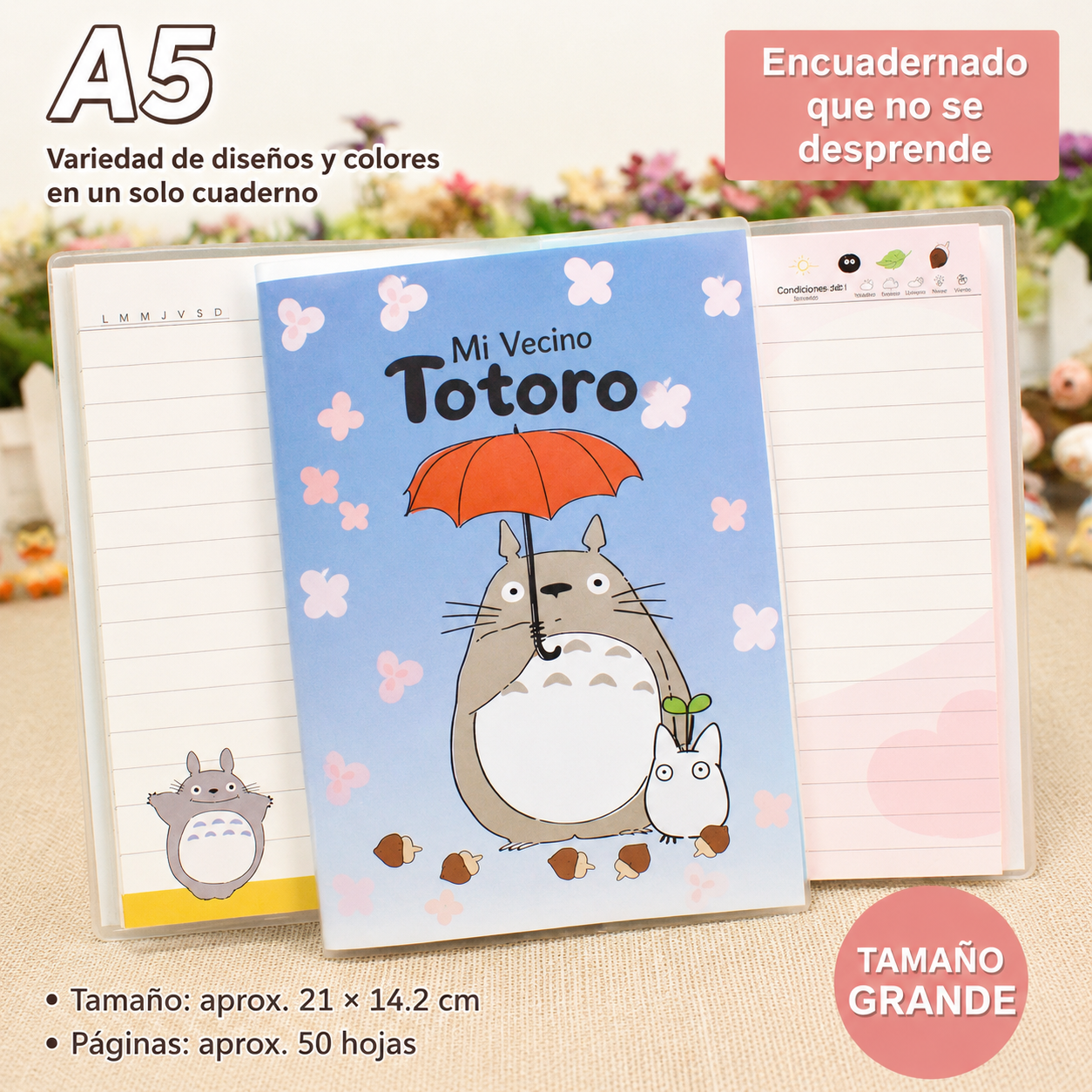 Cuaderno de Totoro