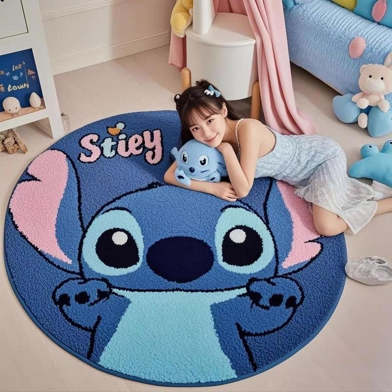 Alfombra Stitch oscura