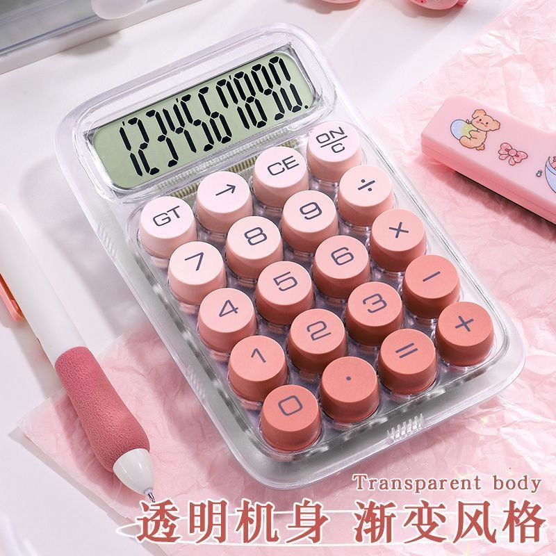 Calculadora pequeña rosa