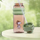 Botella Verde Snoopy Camper