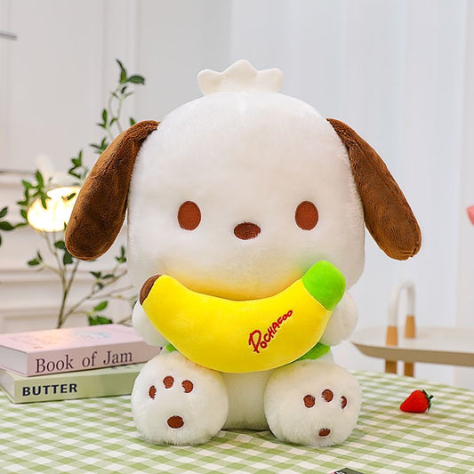 Peluche Pochacco con babana