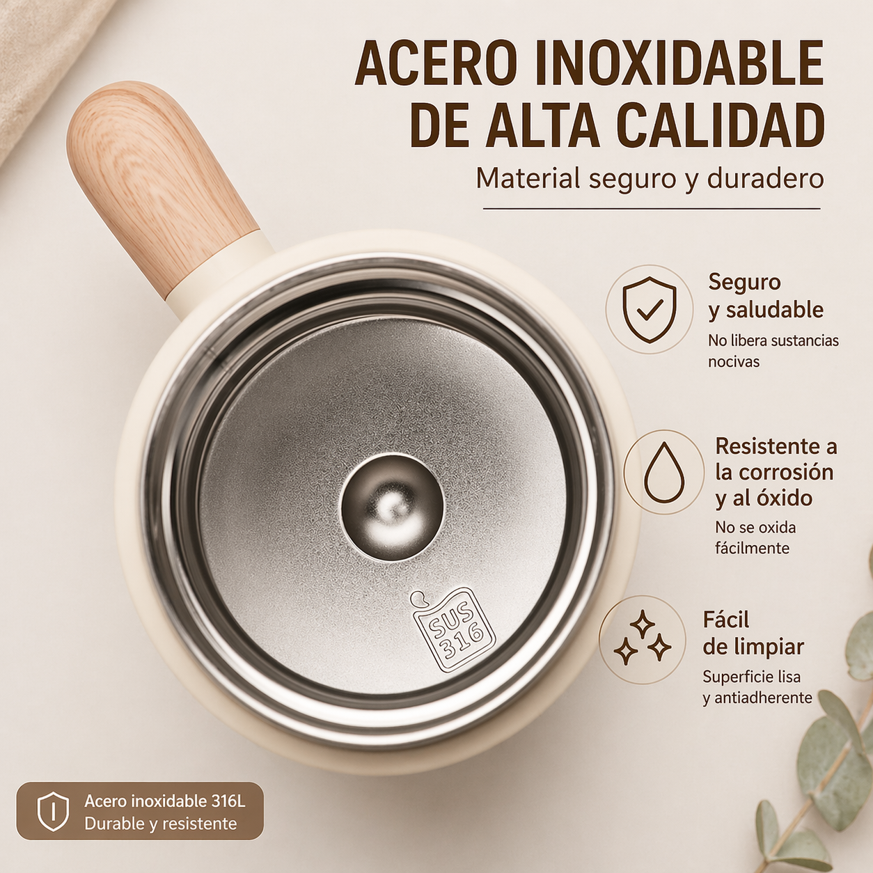 Jarra térmica Snoopy verde/blanca