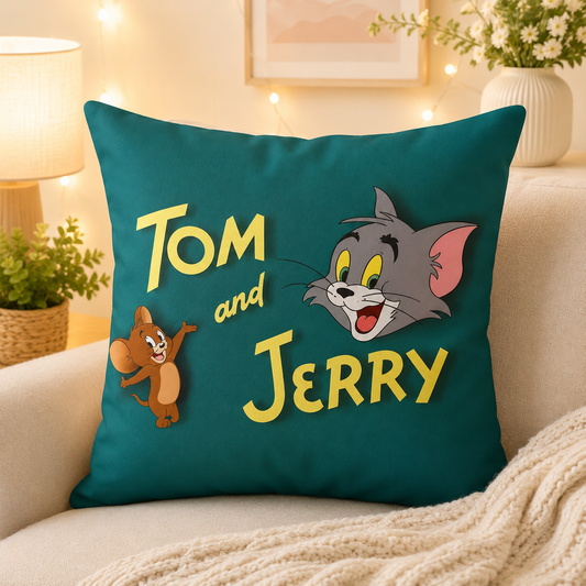 Almohadón de Tom y Jerry