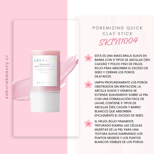 Mascarilla Poremizing Quick Clay Stick - Skin1004