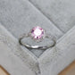 Anillo elegante rosa