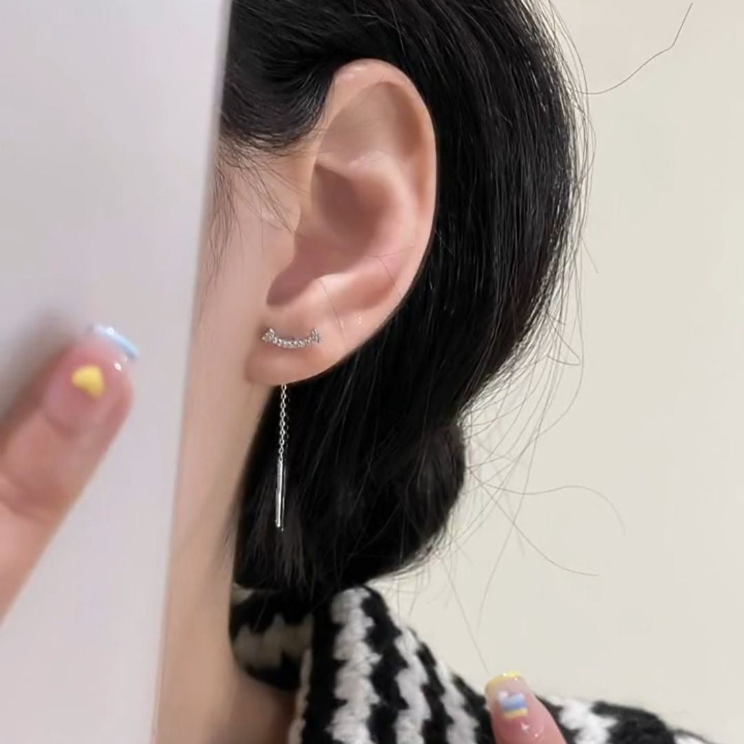 Aretes con caída