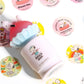 Kit de Stickers estilo sello Snoopy naranja