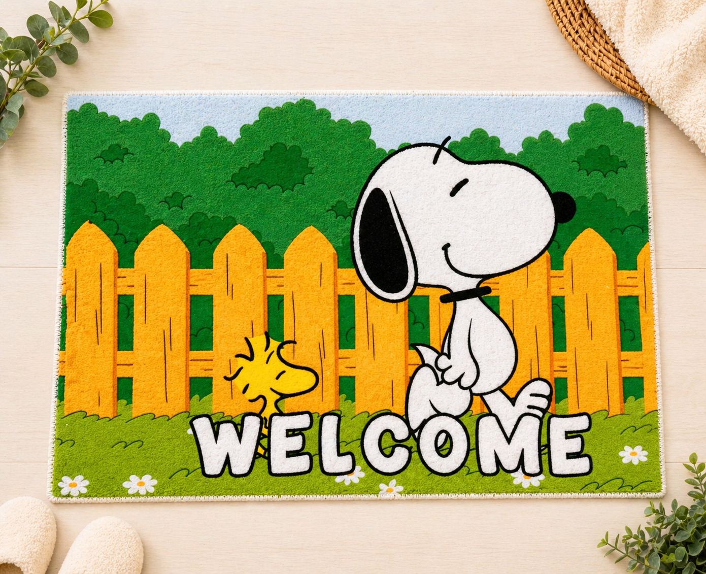 Alfombra de Snoopy