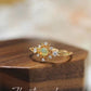 Anillo ajustable elegante tornasolado