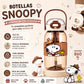 Botella de snoopy