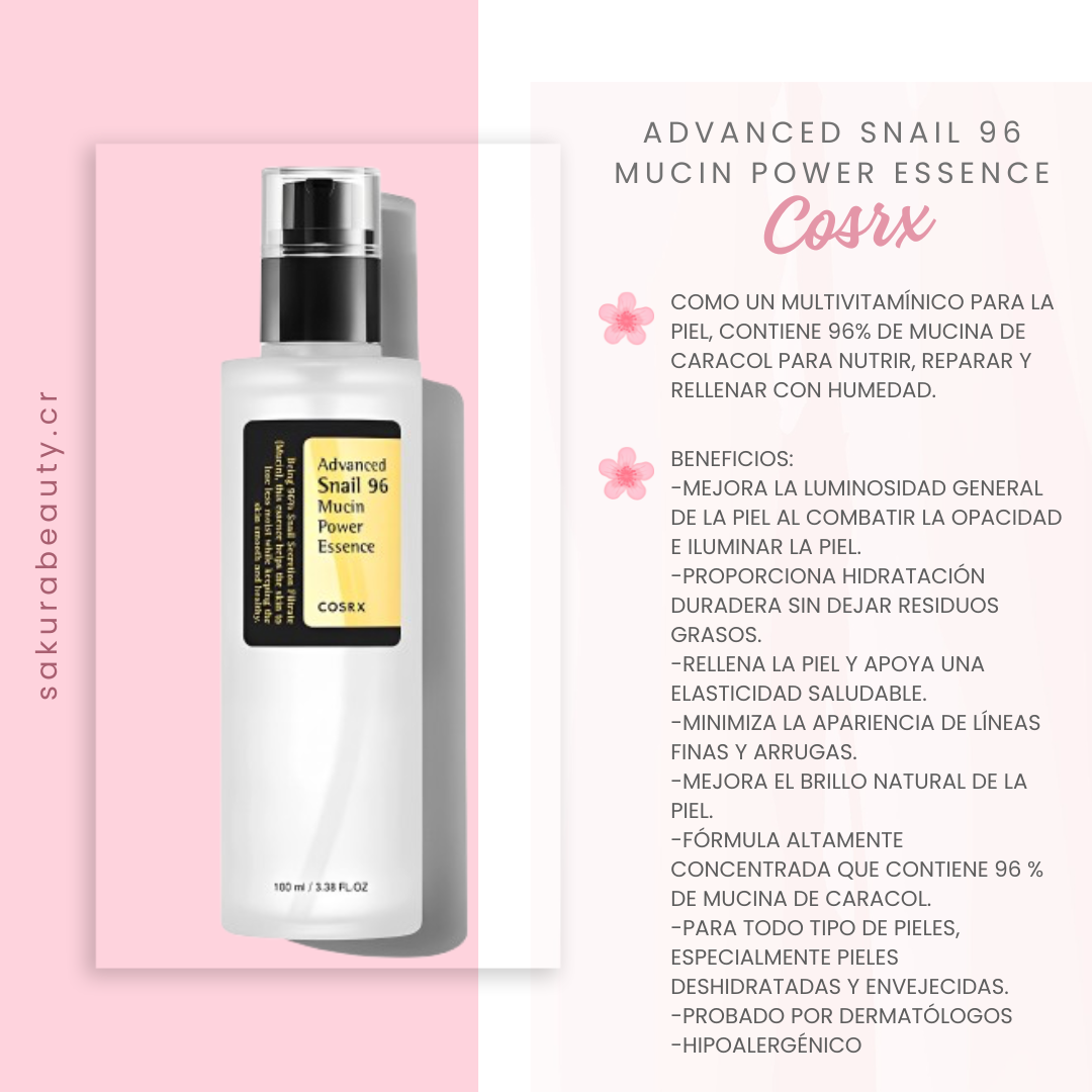 Serum Advanced Snail 96 Mucin Power Essence- Cosrx