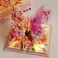 Lego de mariposa con luz