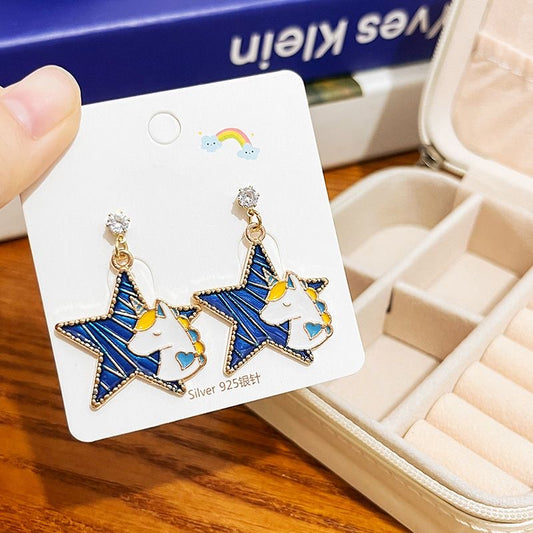 Aretitos de unicornio
