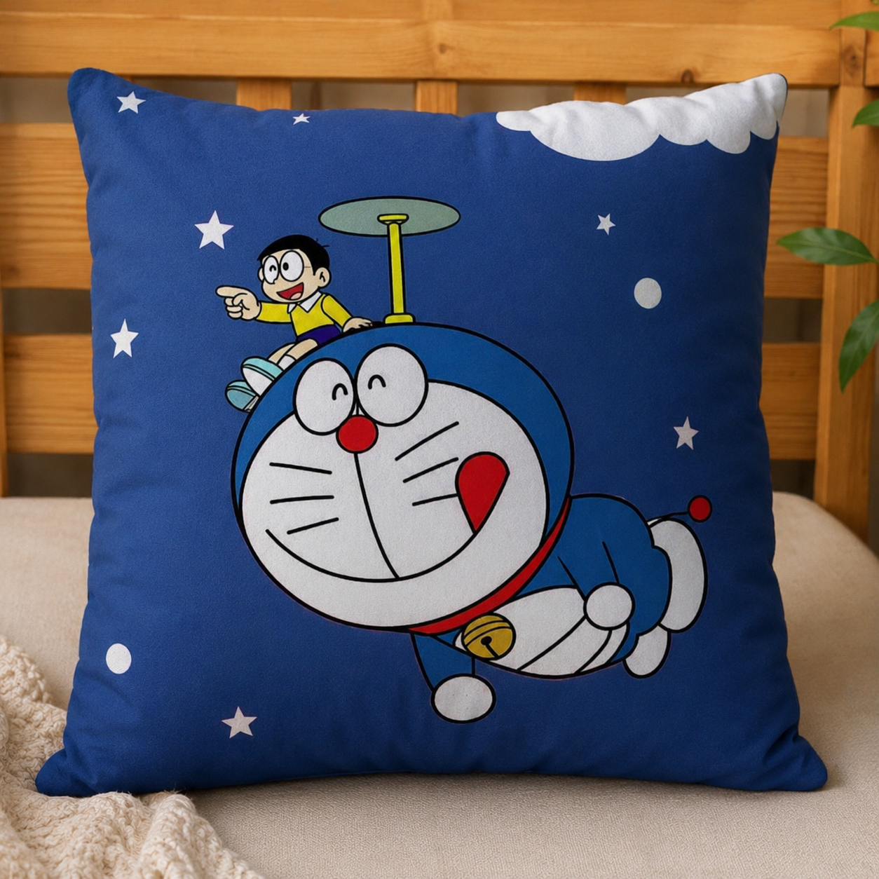 Almohadón de Doraemon