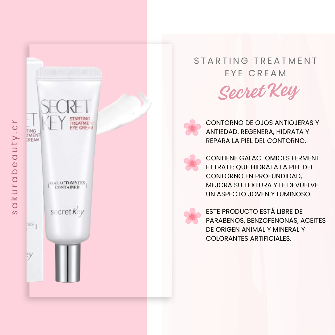 Crema para contorno de ojo Starting Treatment Eye Cream - Secret Key