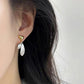 Aretes corazón con alas