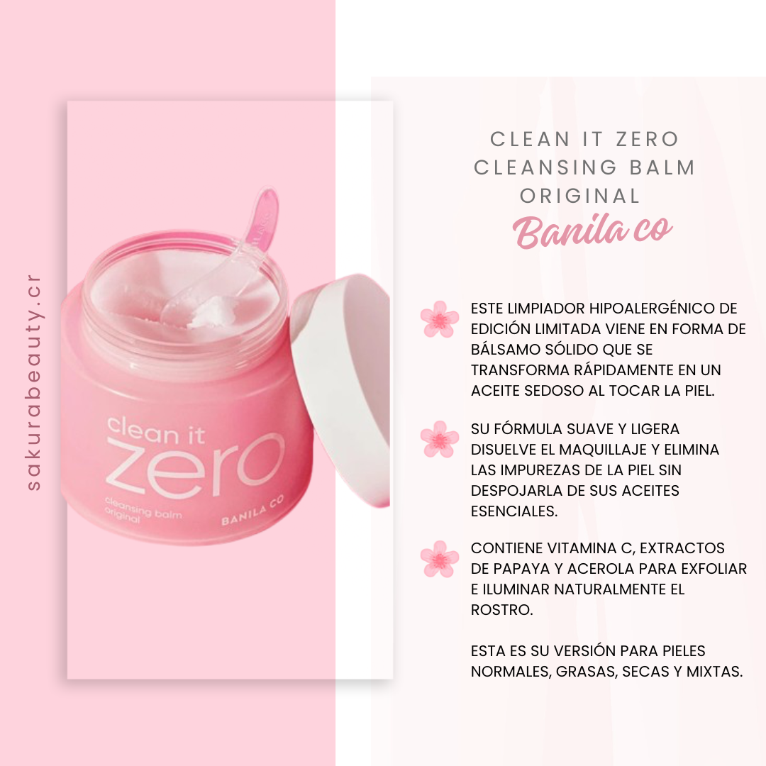 Bálsamo limpiador Clean it Zero Cleansing Balm Original - Banila Co