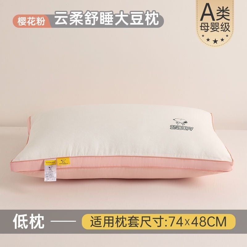 Almohada de Snoopy rosado