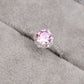 Anillo elegante rosa