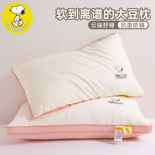Almohada de Snoopy rosado
