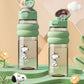 Botella Verde Snoopy Camper