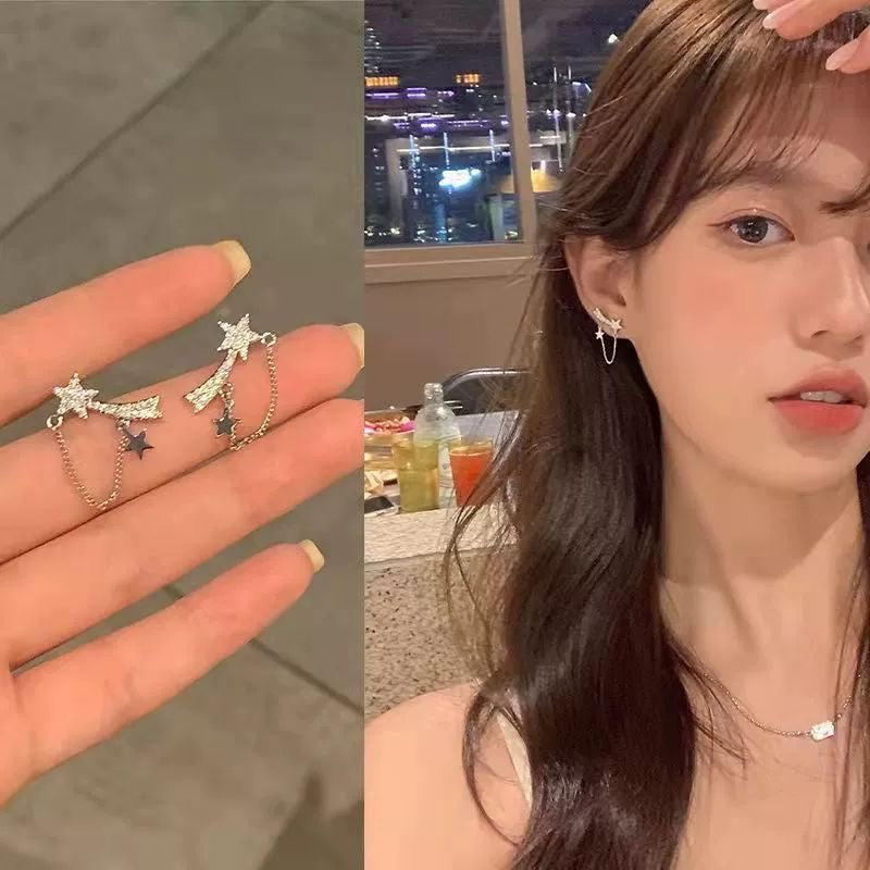 Aretes de estrella fugaz