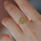 Anillo flor jade ajustable