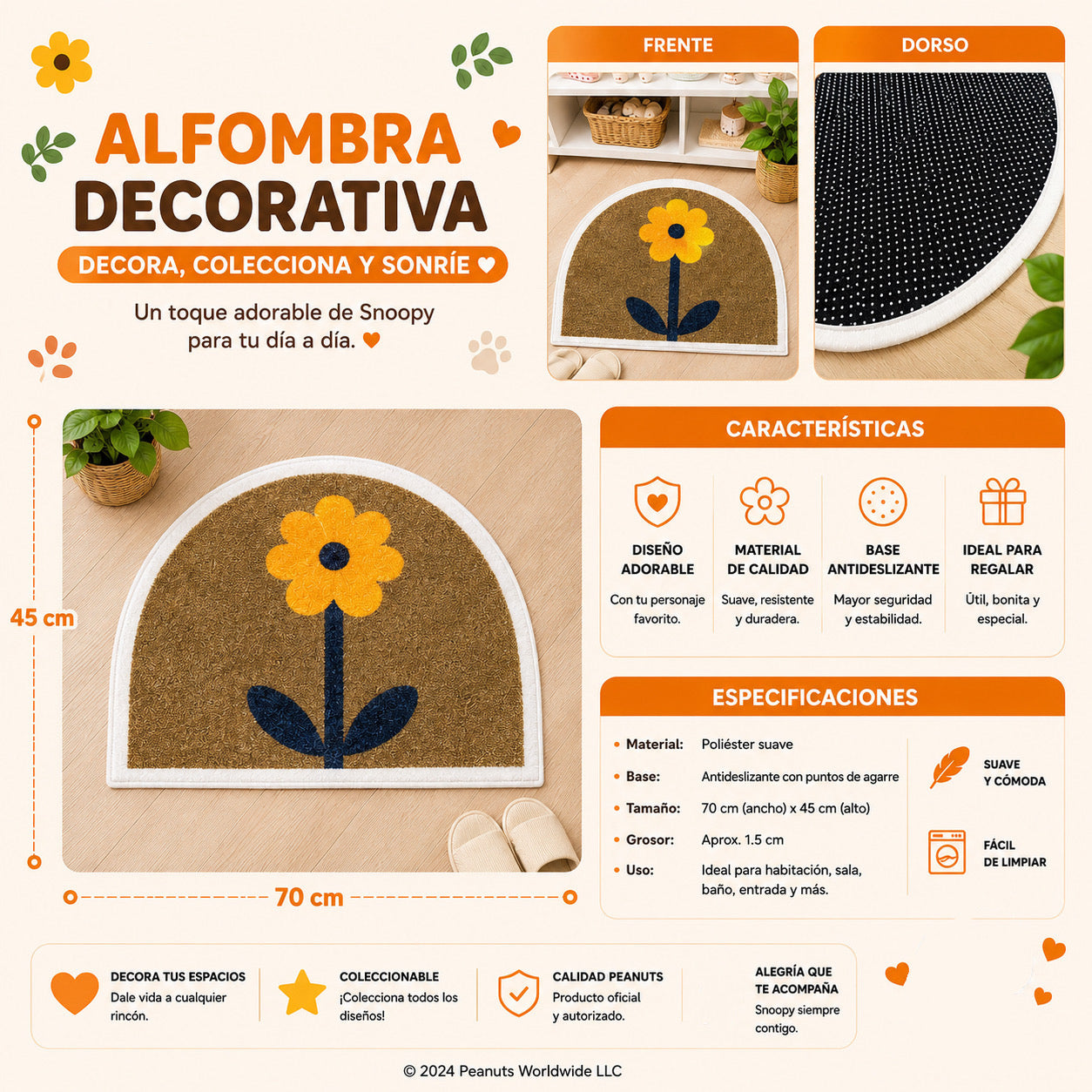 Alfombra flor