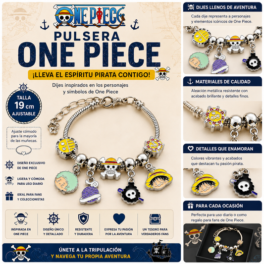 Pulsera de One Piece