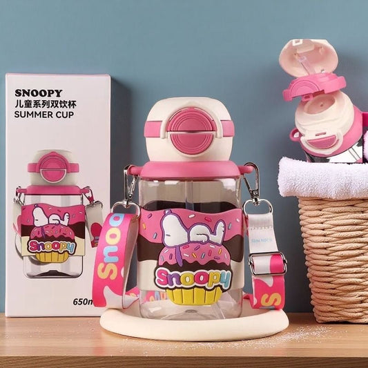 Botella de snoopy