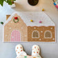 Alfombra casa de galleta