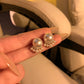 Aretes elegantes de perlitas