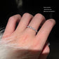 Anillo elegante zirconia