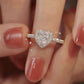 Anillo corazón elegante