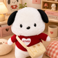 Peluche Pochacco con suéter rojo