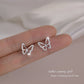 Aretes de mariposa