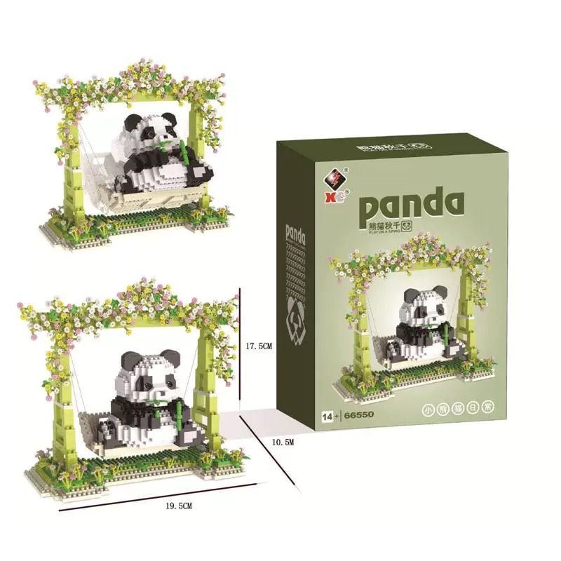 Lego de panda juguetón