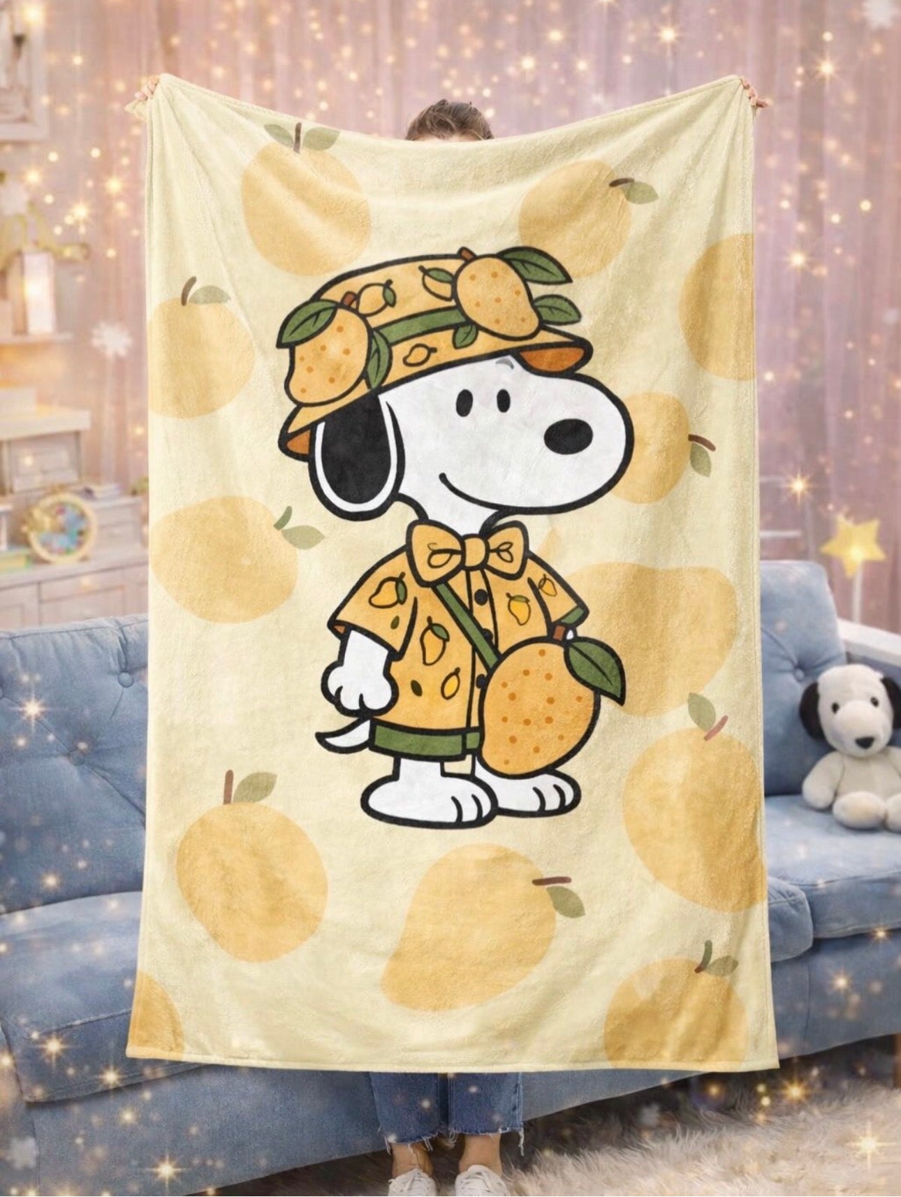 Franelita de Snoopy 80x120m