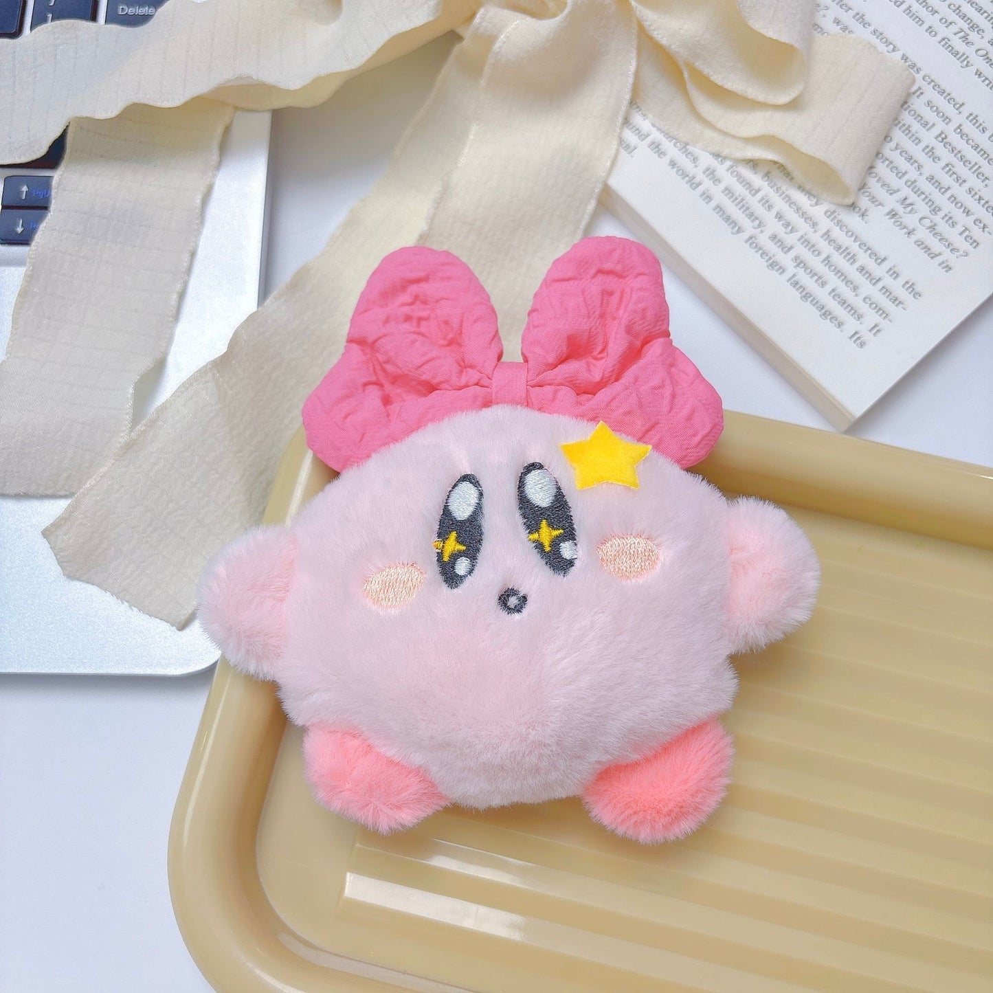 Llavero cute de Kirby y Sanrio