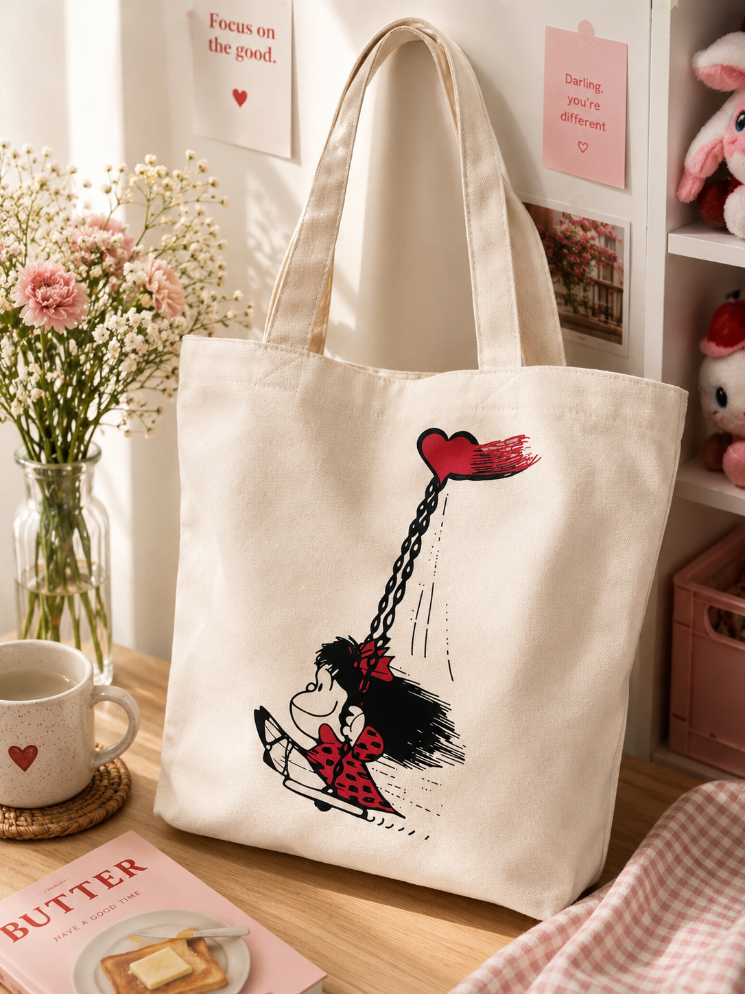 Tote bag de Mafalda